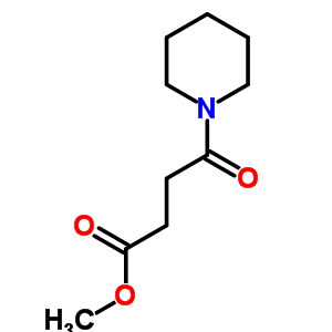 Methyl 4-oxo-4-(1-piperidyl)butanoate Structure,6947-06-4Structure