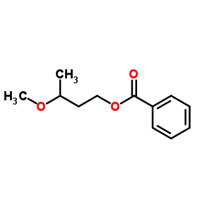 3-Methoxybutyl benzoate Structure,6974-62-5Structure