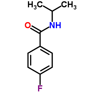 4-Fluoro-n-isopropylbenzamide Structure,70001-45-5Structure