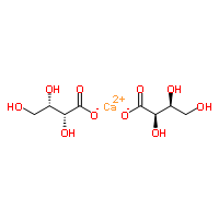 L-threonic acid calcium salt Structure,70753-61-5Structure