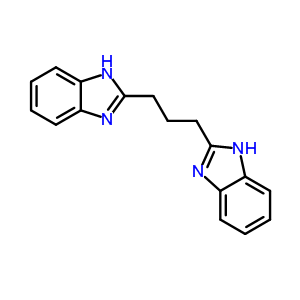 2-[3-(1H-benzoimidazol-2-yl)propyl]-1h-benzoimidazole Structure,7147-66-2Structure