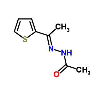 N-(1-thiophen-2-ylethylideneamino)acetamide Structure,71511-74-5Structure