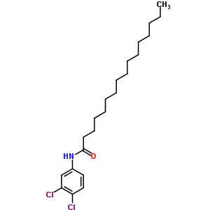 N-(3,4-dichlorophenyl)hexadecanamide Structure,72298-81-8Structure