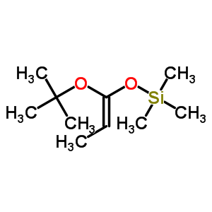 (1E)-1-tert-butoxy-1-(trimethylsilyloxy)propene Structure,72658-10-7Structure