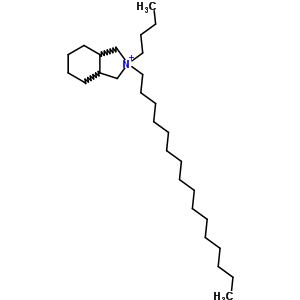 2-Butyl-2-hexadecyl-1,3,3a,4,5,6,7,7a-octahydroisoindole Structure,7356-92-5Structure