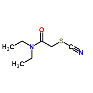 N,n-diethyl-2-thiocyanato-acetamide Structure,73908-97-1Structure