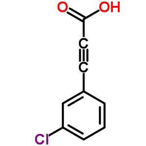 Propiolic acid, (m-chlorophenyl)-(8ci) Structure,7396-28-3Structure