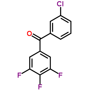 3-Chloro-3,4,5-trifluorobenzophenone Structure,746651-95-6Structure