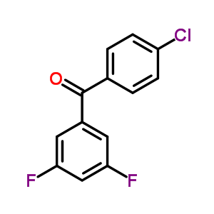 4-Chloro-3,5-difluorobenzophenone Structure,746651-99-0Structure