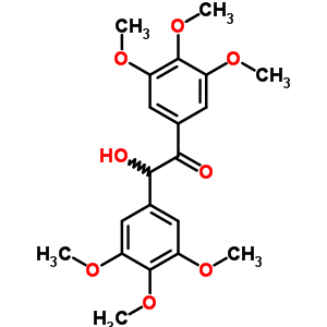 2-Hydroxy-1,2-bis(3,4,5-trimethoxyphenyl)ethanone Structure,7467-90-5Structure