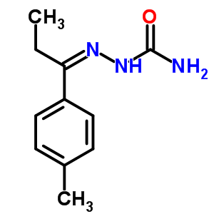 [1-(4-Methylphenyl)propylideneamino]urea Structure,7474-99-9Structure