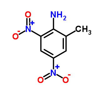 2-Methyl-4,6-dinitroaniline Structure,7477-94-3Structure