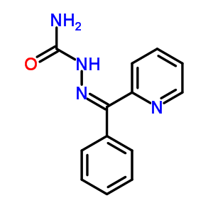 Hydrazinecarboxamide, 2-(phenyl-2-pyridinylmethylene)- Structure,74833-48-0Structure