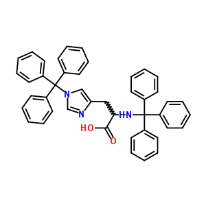 Nα,nim-ditrityl-l-histidine Structure,74853-62-6Structure