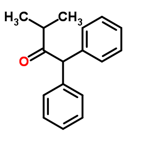 2-Butanone,3-methyl-1,1-diphenyl- Structure,7495-04-7Structure