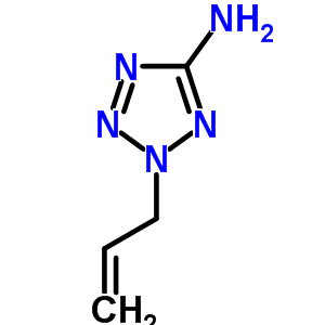 2H-tetrazol-5-amine,2-(2-propen-1-yl)- Structure,74999-26-1Structure