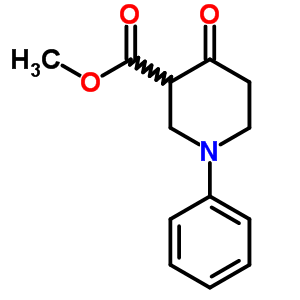 Methyl 4-oxo-1-phenyl-piperidine-3-carboxylate Structure,7501-80-6Structure