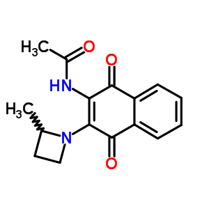 N-[3-(2-methylazetidin-1-yl)-1,4-dioxo-naphthalen-2-yl]acetamide Structure,7512-41-6Structure