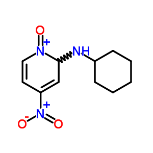 N-cyclohexyl-4-nitro-1-oxo-6h-pyridin-6-amine Structure,75291-50-8Structure