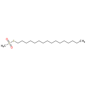 Hexadecyl methanethiosulfonate Structure,7559-47-9Structure