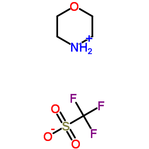 N-morpholinium trifluoromethanesulfonate Structure,77534-70-4Structure