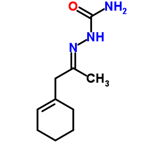 Hydrazinecarboxamide,2-[2-(1-cyclohexen-1-yl)-1-methylethylidene]- Structure,777-61-7Structure