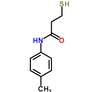 N-(4-methylphenyl)-3-sulfanyl-propanamide Structure,78580-32-2Structure