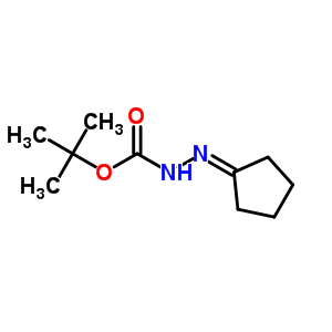 N-cyclopentylidene-hydrazinecarboxylic acid tert-butyl ester Structure,79201-39-1Structure