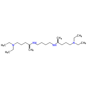 N-[4-(5-diethylaminopentan-2-ylamino)butyl]-n,n-diethyl-pentane-1,4-diamine Structure,79692-18-5Structure