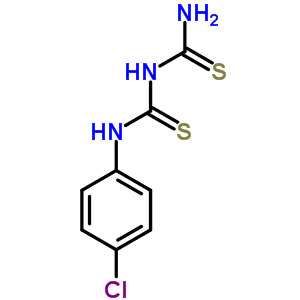 1-Carbamothioyl-3-(4-chlorophenyl)thiourea Structure,80309-99-5Structure