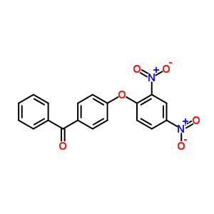 [4-(2,4-Dinitrophenoxy)phenyl]-phenyl-methanone Structure,805-74-3Structure