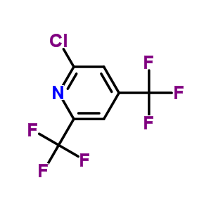 2-Chloro-4,6-bis(trifluoromethyl)pyridine Structure,81565-21-1Structure