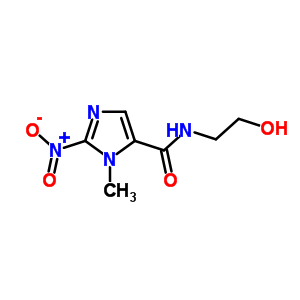 1H-imidazole-5-carboxamide,n-(2-hydroxyethyl)-1-methyl-2-nitro- Structure,82198-50-3Structure