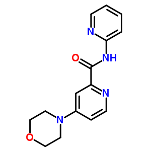 2-Pyridinecarboxamide,4-(4-morpholinyl)-n-2-pyridinyl- Structure,82776-68-9Structure