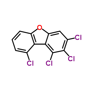 1,2,3,9-Tetrachlorodibenzofuran Structure,83704-23-8Structure