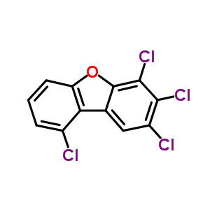 2,3,4,9-Tetrachlorodibenzofuran Structure,83704-33-0Structure