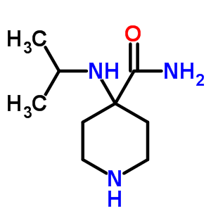 4-(Isopropylamino)piperidine-4-carboxamide Structure,83783-48-6Structure