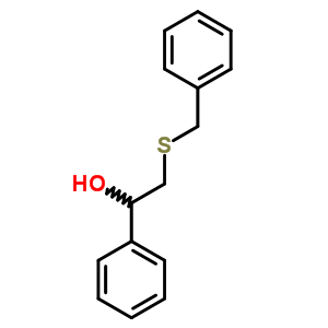 2-Benzylsulfanyl-1-phenyl-ethanol Structure,838-67-5Structure