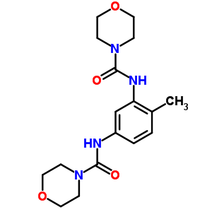 N-[2-methyl-5-(morpholine-4-carbonylamino)phenyl]morpholine-4-carboxamide Structure,84330-05-2Structure