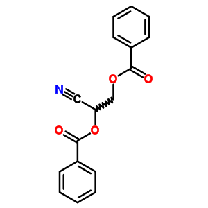 Propanenitrile,2,3-bis(benzoyloxy)- Structure,84348-15-2Structure