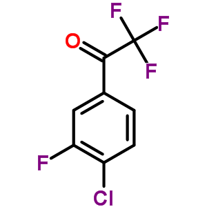 4-Chloro-2,2,2,3-tetrafluoroacetophenone Structure,845823-15-6Structure