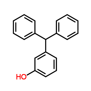 Phenol,3-(diphenylmethyl)- Structure,84868-54-2Structure