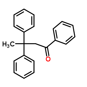 1,3,3-Triphenylbutan-1-one Structure,85273-29-6Structure