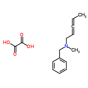 N-benzyl-n-methyl-2,3-pentadien-1-amine oxalate Structure,85506-92-9Structure