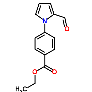 4-(2-Formyl-pyrrol-1-yl)-benzoic acid ethyl ester Structure,86454-37-7Structure