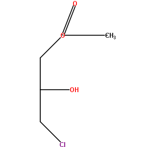 (3-Chloro-2-hydroxypropyl) heptadecanoate Structure,87505-04-2Structure