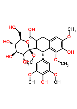 (+)-Lyoniresinol 9’-o-glucoside Structure,87585-32-8Structure