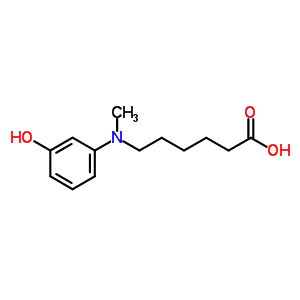 N-(5-carboxypentyl)-3-hydroxy-n-methylaniline Structure,887353-92-6Structure