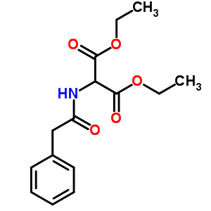 Propanedioic acid,2-[(2-phenylacetyl)amino]-, 1,3-diethyl ester Structure,88744-17-6Structure