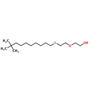 Poly(oxy-1,2-ethanediyl),a-[2-(tert-dodecylthio)ethyl]-w-hydroxy- Structure,9004-83-5Structure